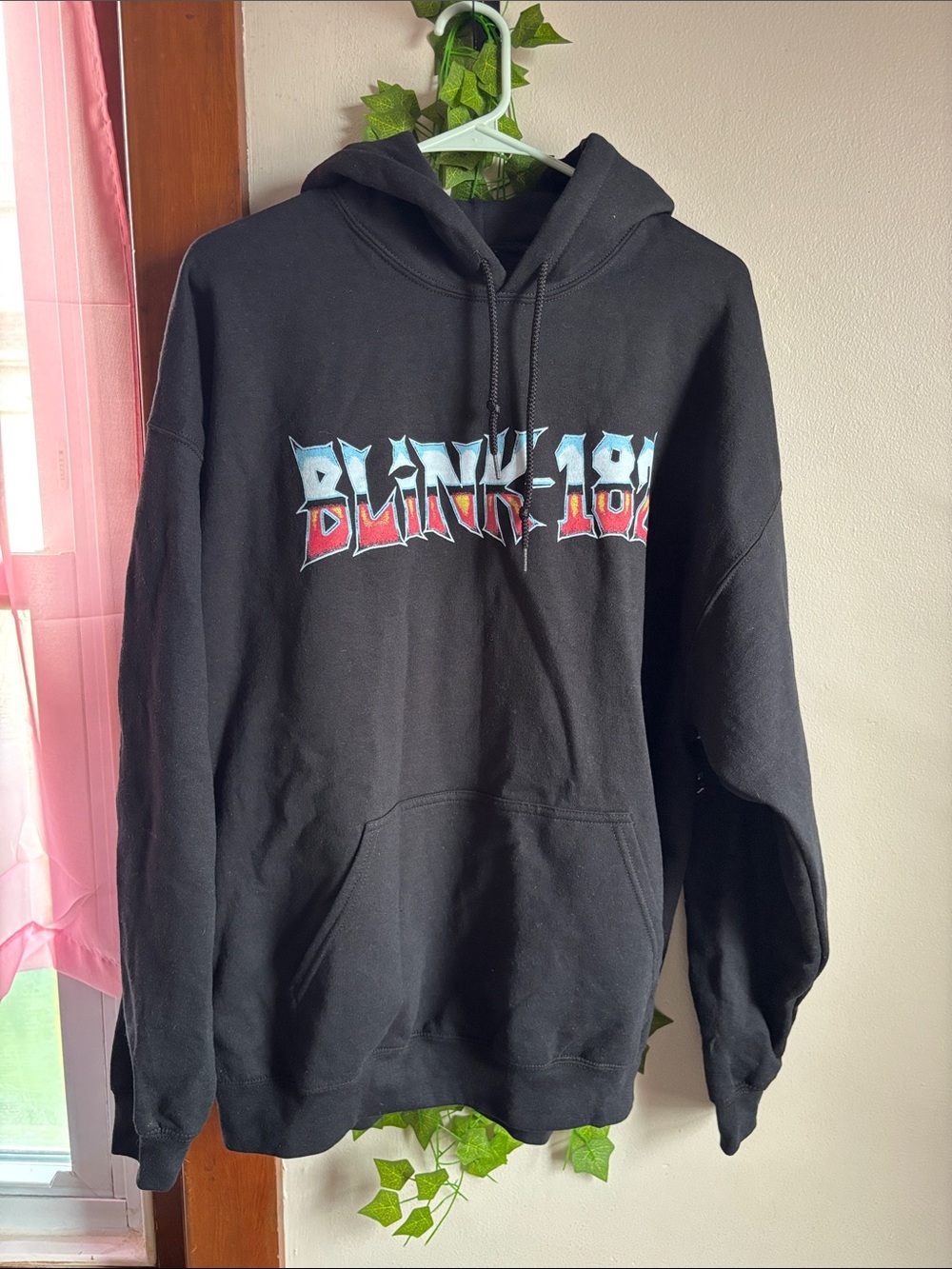 Blink-182 Black Graphic Pullover Hoodie
